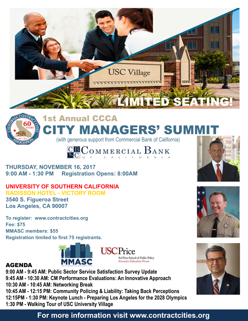 CCCA City Managers Summit