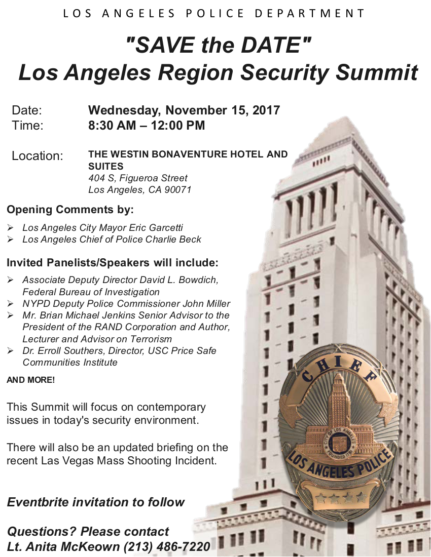 LA Region Security Summit