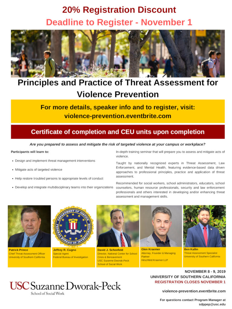 Principles and Practice of Threat Assessment for Violence Prevention