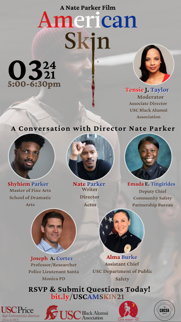 Panel discussion on Nate Parker film American Skin